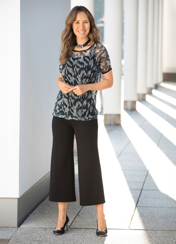 2-delat set med rund halsringning 