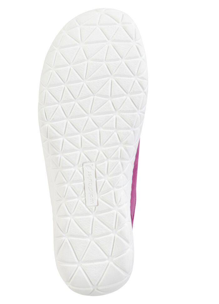 Ranger sneakers med perforering PINK-WEISS