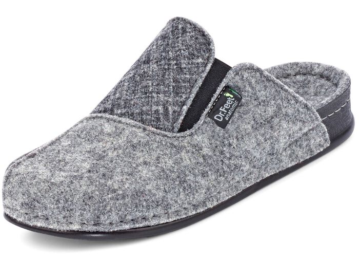 Laurina, klassiska damtofflor, bredd H, med res&aring;rband GR&Aring;