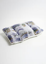 Ryggkudde med lavendelmotiv 