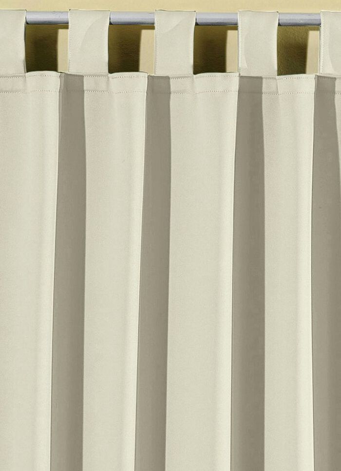 Lättskötta energisparande mörkläggningssjalar BEIGE