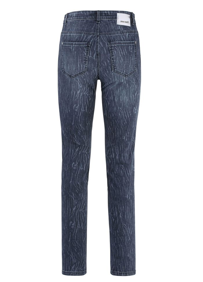Powerstretch jeans SVART-VITT