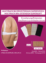 Miss Perfect Wow 2 Go Fyrpack BH-förlängare, 