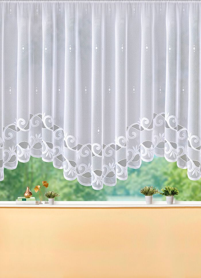 L&auml;ttviktsb&aring;ggardin med automatiskt vikband 