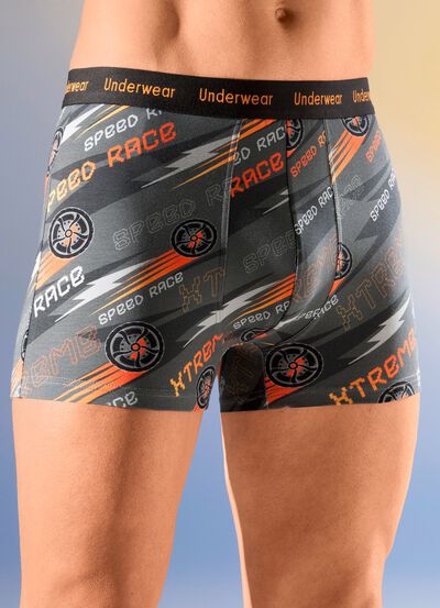 Trepack byxor med res&aring;r i midjan 