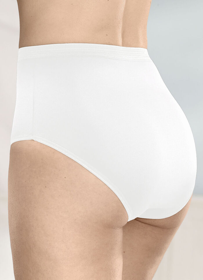 Fempack trosor med blommotiv 