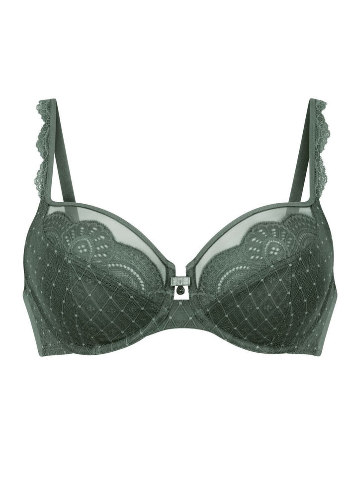 Rosa Faia bygel-bh med elastisk spets 