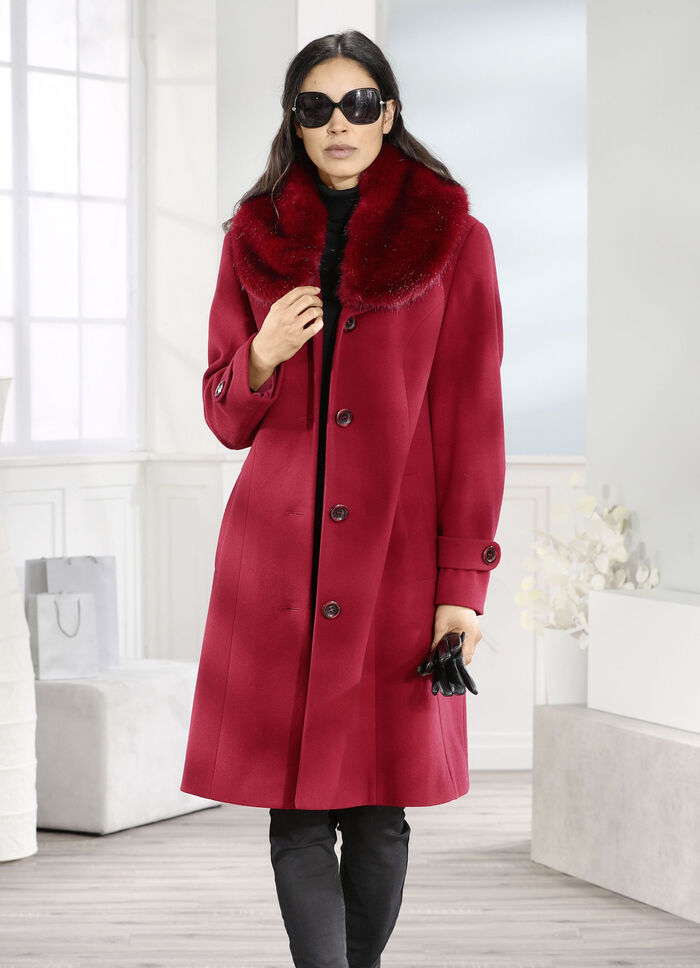 Kappa med midjeflik baktill