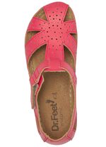 ELENA EDEN, klassiska damsandaler, bredd H, med kardborref&ouml;rslutning 