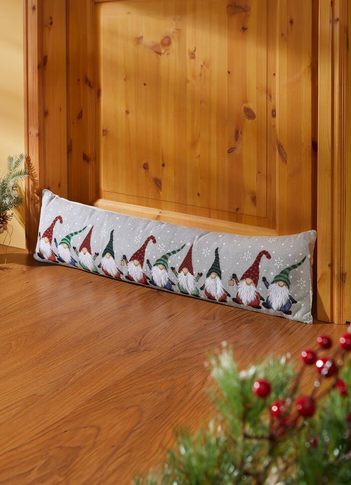 Dragstoppsrulle med roligt tomtemotiv 