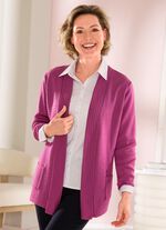 kofta med randig struktur 