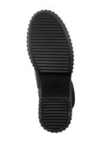 Waldl&auml;ufer skosko med sn&ouml;rning med effektiva glitterstenar SVART