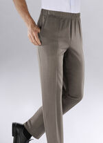 ”Klaus Modelle” dra-på-byxor i 4 färger VASS GRÖN MELERAD