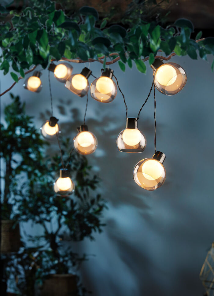 LED-ljus från solenergi 