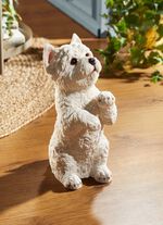 West Highland Terrier tillverkad av polyresin 