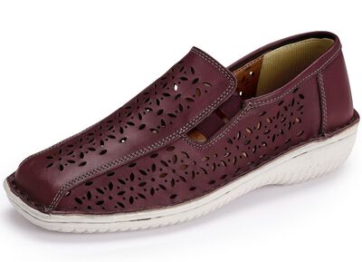 ELENA EDEN tofflor i skuggat nappal&auml;der 