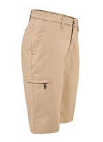 Bermudas med inv&auml;ndiga cargofickor i 3 f&auml;rger BEIGE