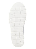 Waldläufer sneakers med snörning och metallic-prägling VIT-IS-GRÅ-LILA