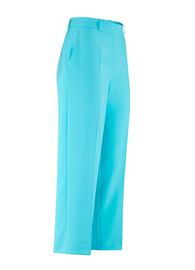 Byxor med elastisk midja bak 