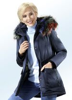 Funktionell parkas med avtagbar huva 