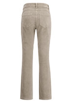 Manchesterbyxor i trendig bootcut-form BEIGE