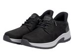 Rieker sneakers med f&ouml;rst&auml;rkt ryggm&ouml;ssa f&ouml;r enkel p&aring;tagning SVART