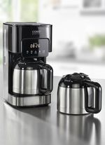 CASO kaffemaskin med 2 dubbelv&auml;ggiga termoskannor 