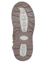 Fodrade damst&ouml;vlar, vinterskor, med dragkedja TAUPE