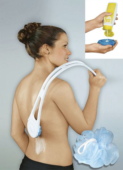 Ryggkr&auml;m inkl. duschsvamp 