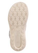 Sandal med st&aring;ngband med korkkanter 