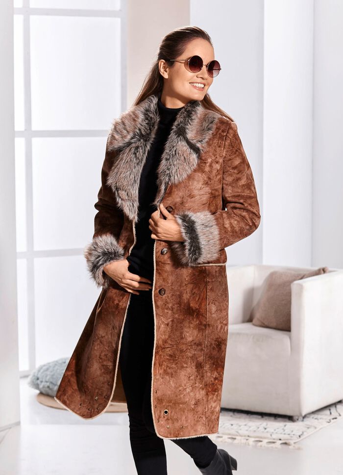 Kappa i mockaimitation med antik look 