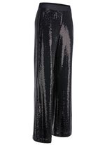 Byxor med glittrande paljetter 