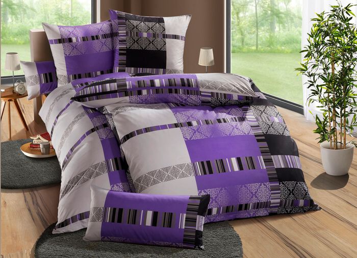 P&aring;slakanset med dragkedja LILA