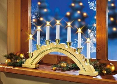 Tr&auml;valv, 7 lampor 