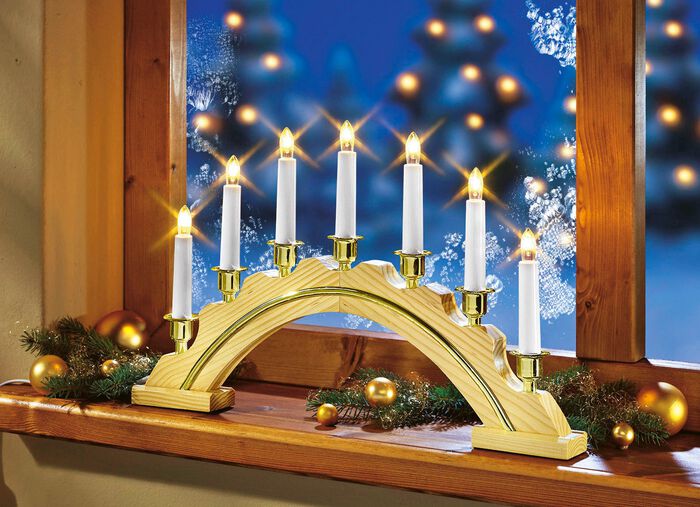 Tr&auml;valv, 7 lampor 