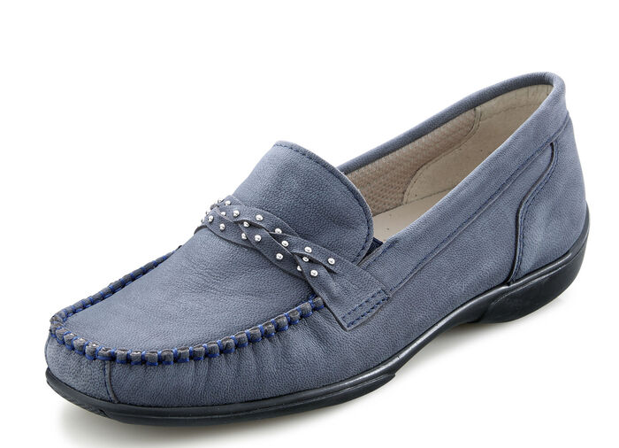 Skor från ELENA EDEN med nitförsedda spännen JEANS