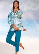 L&aring;ng&auml;rmad pyjamas med 7/8-byxor 