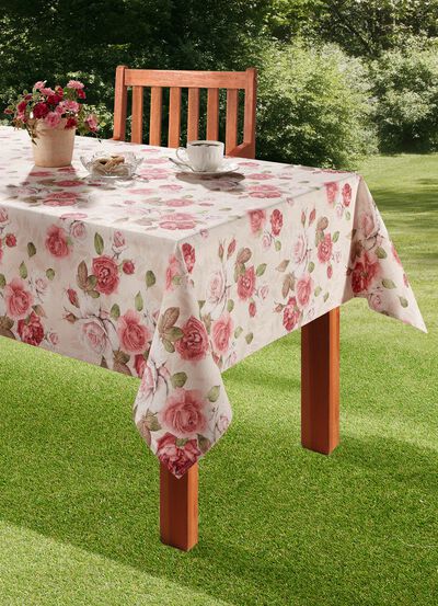 Borddekoration med fl&auml;ckskyddsutrustning 