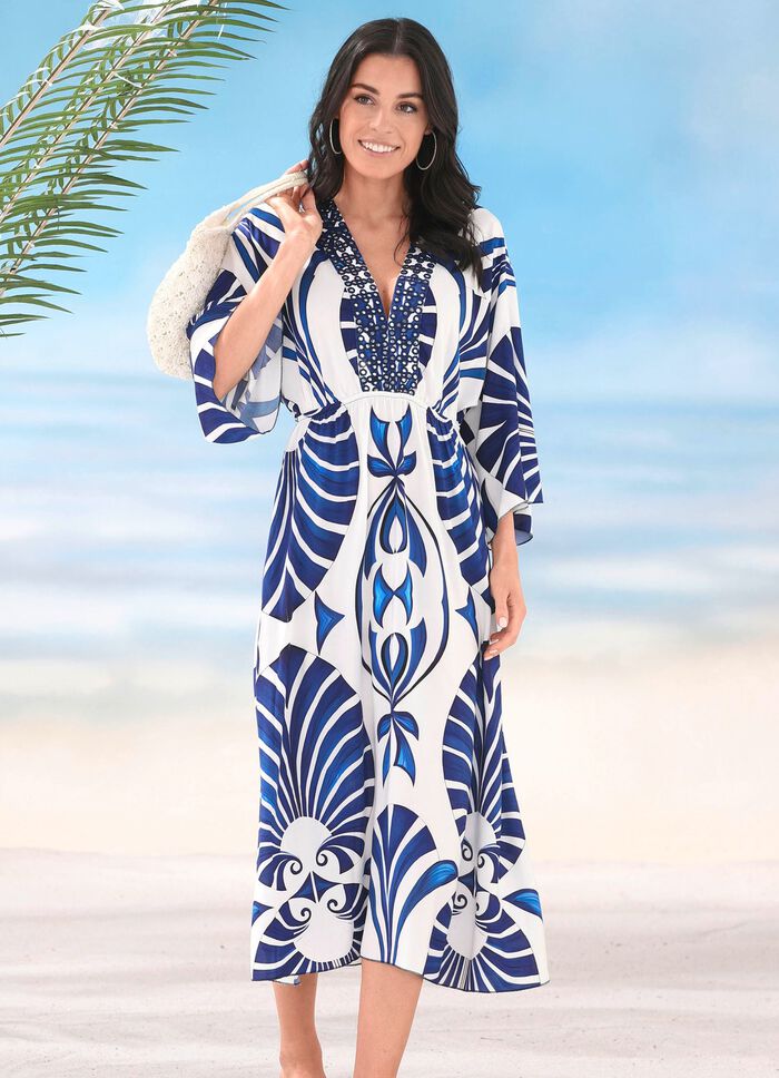 Laurina kl&auml;nning med briljant f&auml;rgad design 