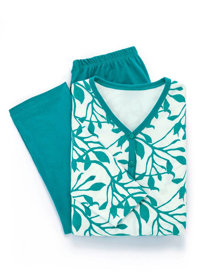 Tv&aring;pack pyjamas med knappar framtill 