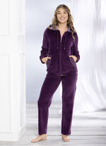 Laurina fritidsdräkt AUBERGINE