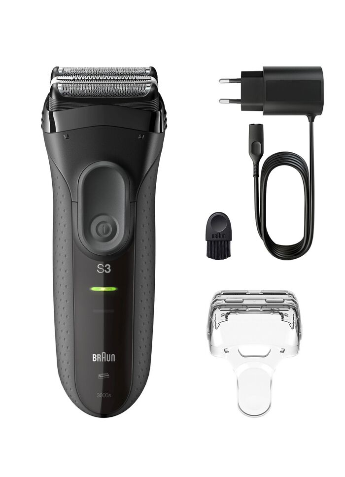 "Braun" Series 3+ 3000 rakapparat SCHWARZ