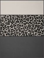 Filt i trendigt leopardm&ouml;nster 