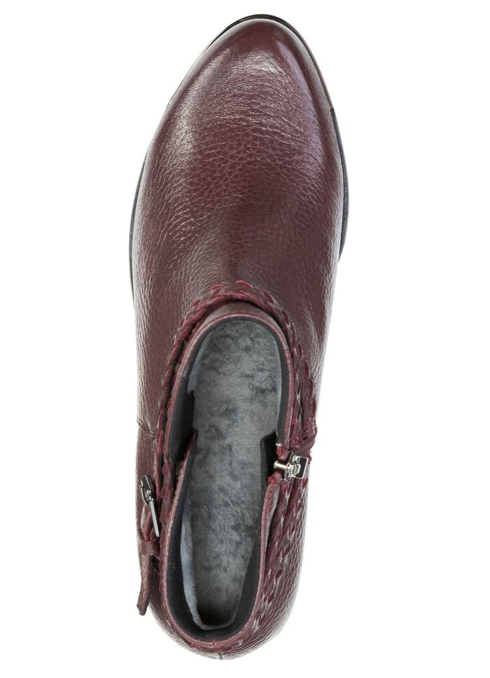 ELENA EDEN, bekv&auml;ma damst&ouml;vlar, vinterskor, vidd G, med uttagbar fotb&auml;dd BORDEAUX