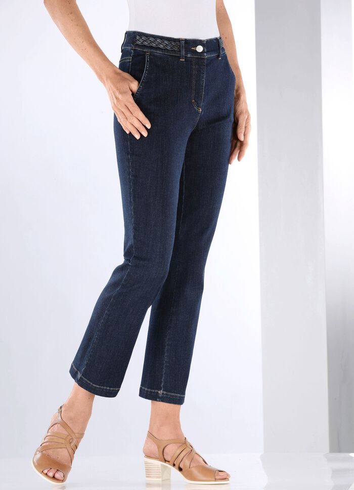 Jeans med avancerad design 