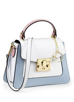 Laurina, miniväska, dam, med avtagbar axelrem WEISS-BLAU-ROSÉ