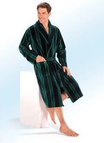 Dubbelvikt badrock med sjalkrage 