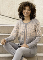 stickat twinset i jacquarddesign 