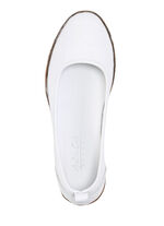 Andrea Conti tofflor med veckeffekt VIT