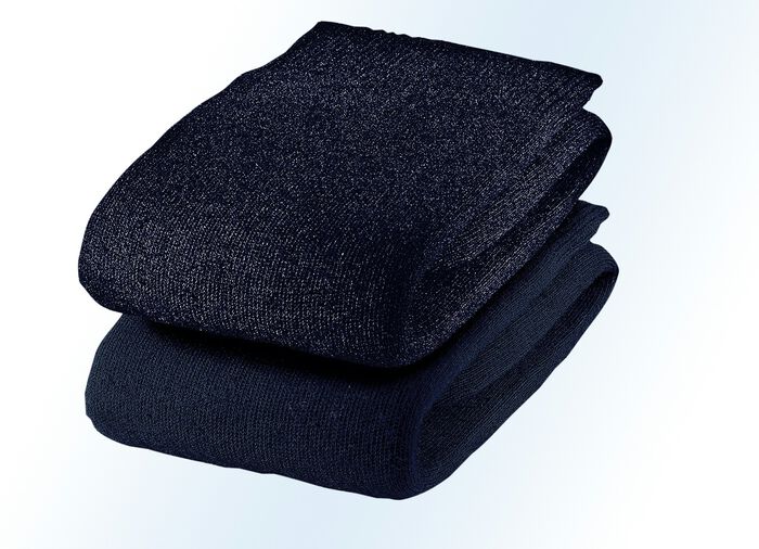 Paket med sex strumpor, enfärgade, 